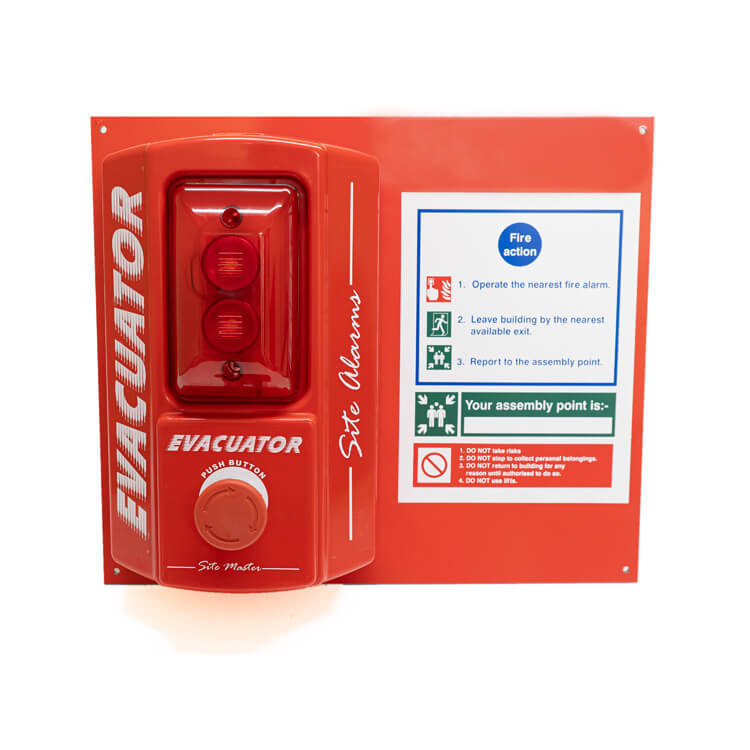 Alarm mounting board